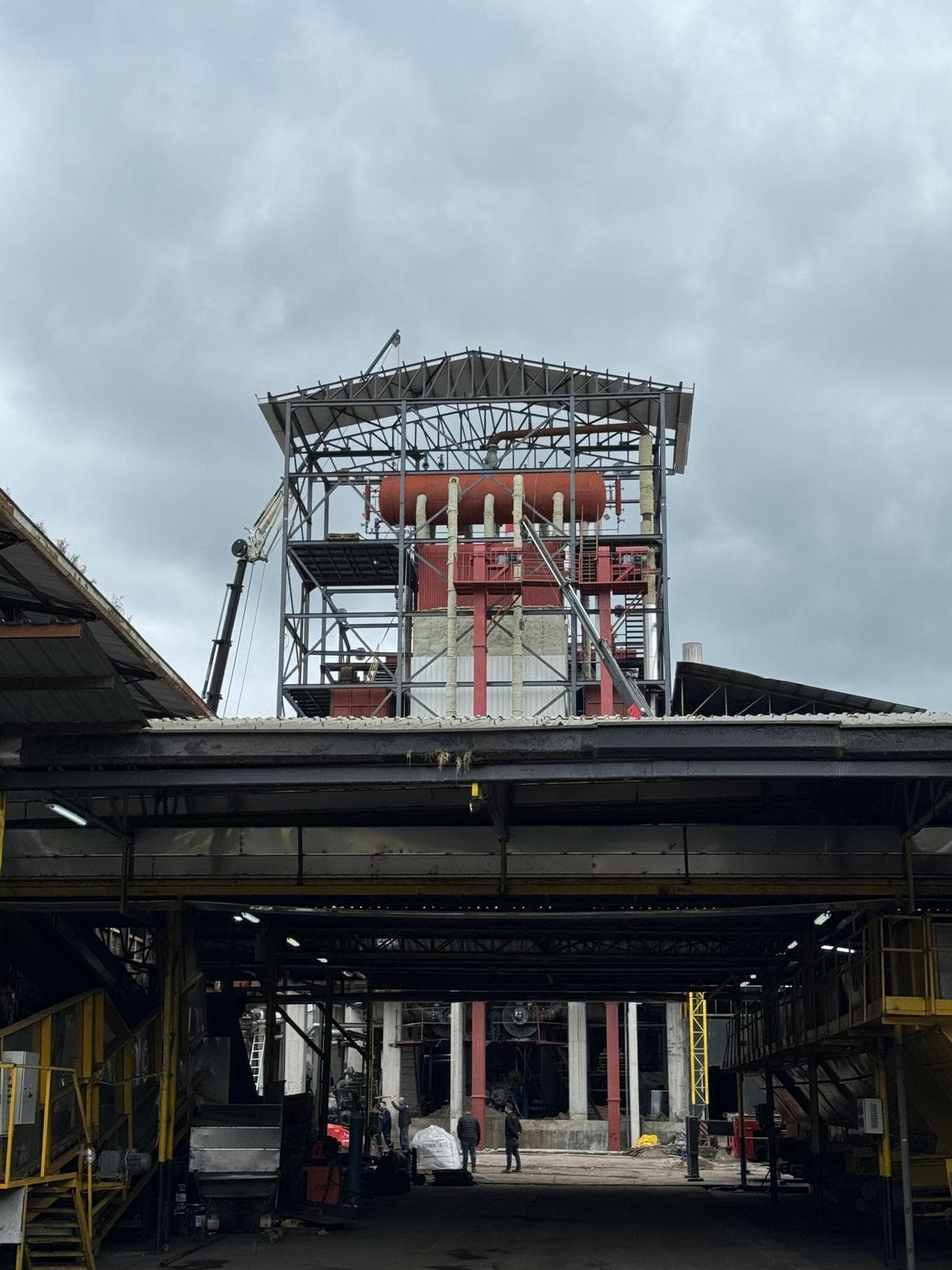 50 t/h Bölünmüş Ocak Buhar Kazanı Montajı - 2