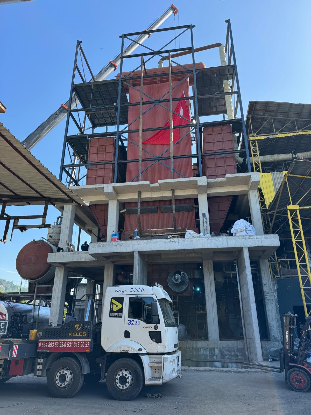 50 t/h Bölünmüş Ocak Buhar Kazanı Montajı - 3