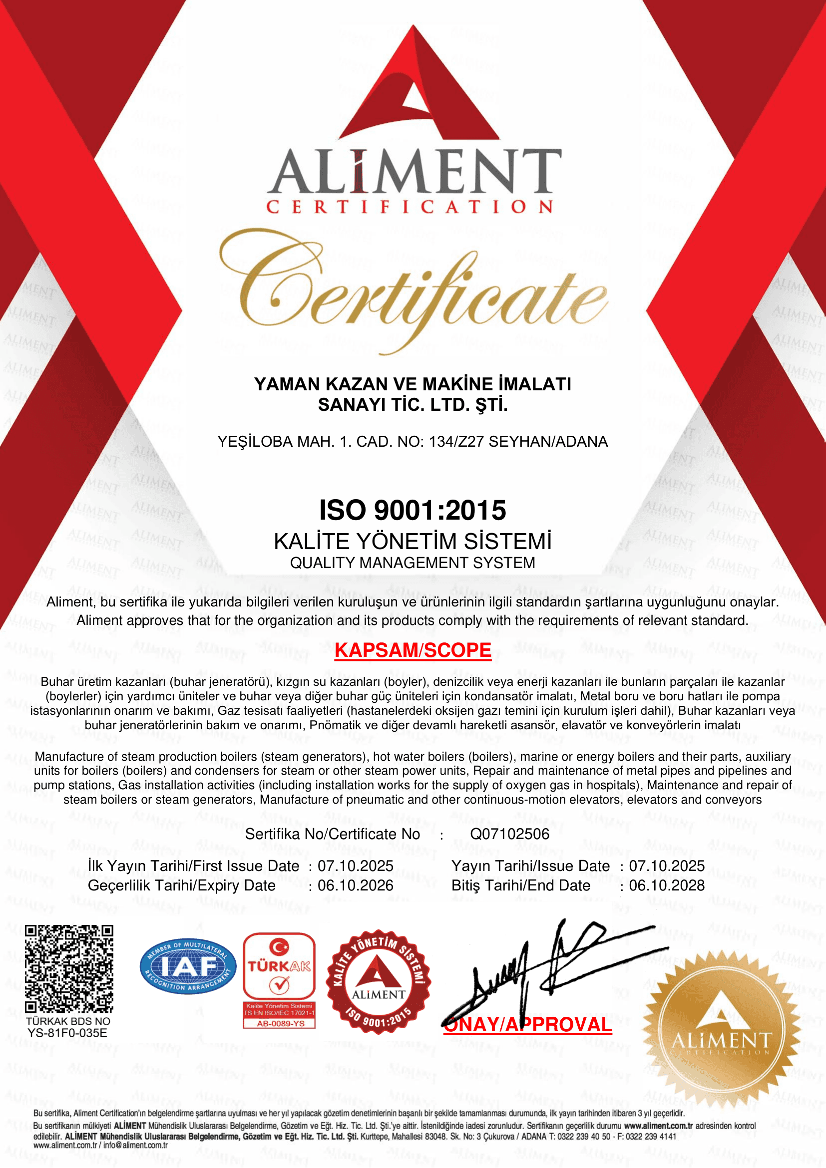 ISO 9001:2015